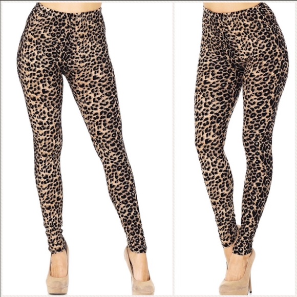 Cheetah Print Buttery Ultra Soft Leggings! - Picture 2 of 3